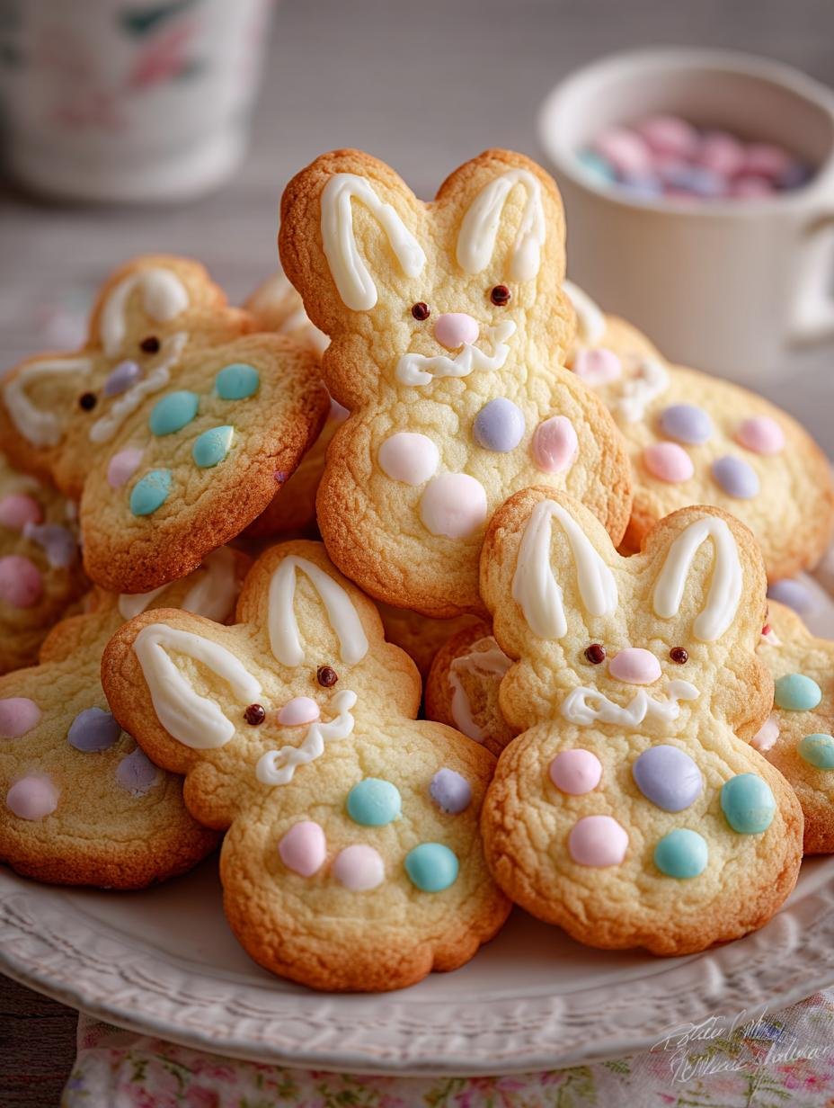Irresistible Bunny Cookies Sweet Delight for Easter - Irresistible Bunny Cookies Sweet - main visual representation