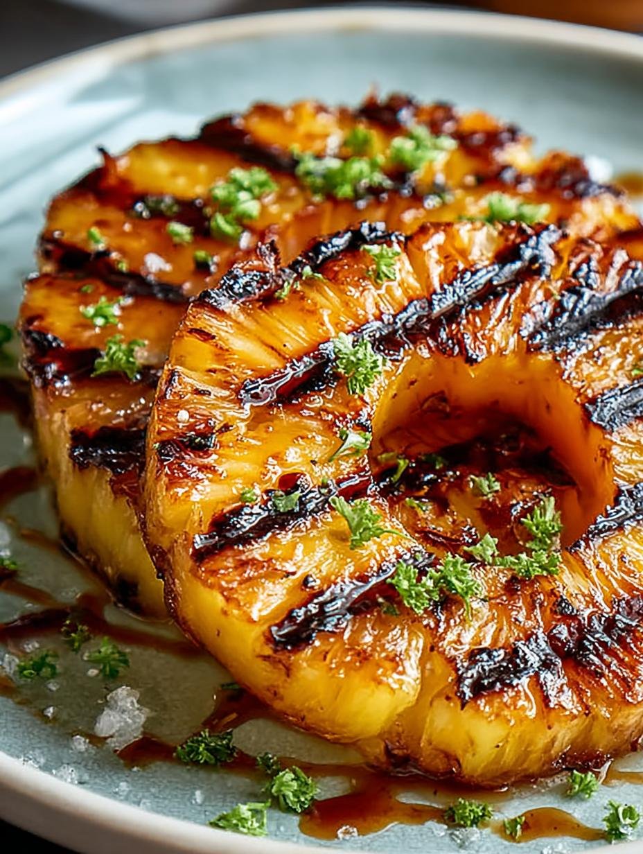 Irresistible Grilled Pineapple For