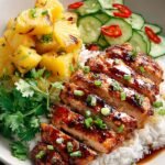 Irresistible Pineapple Chicken Rice