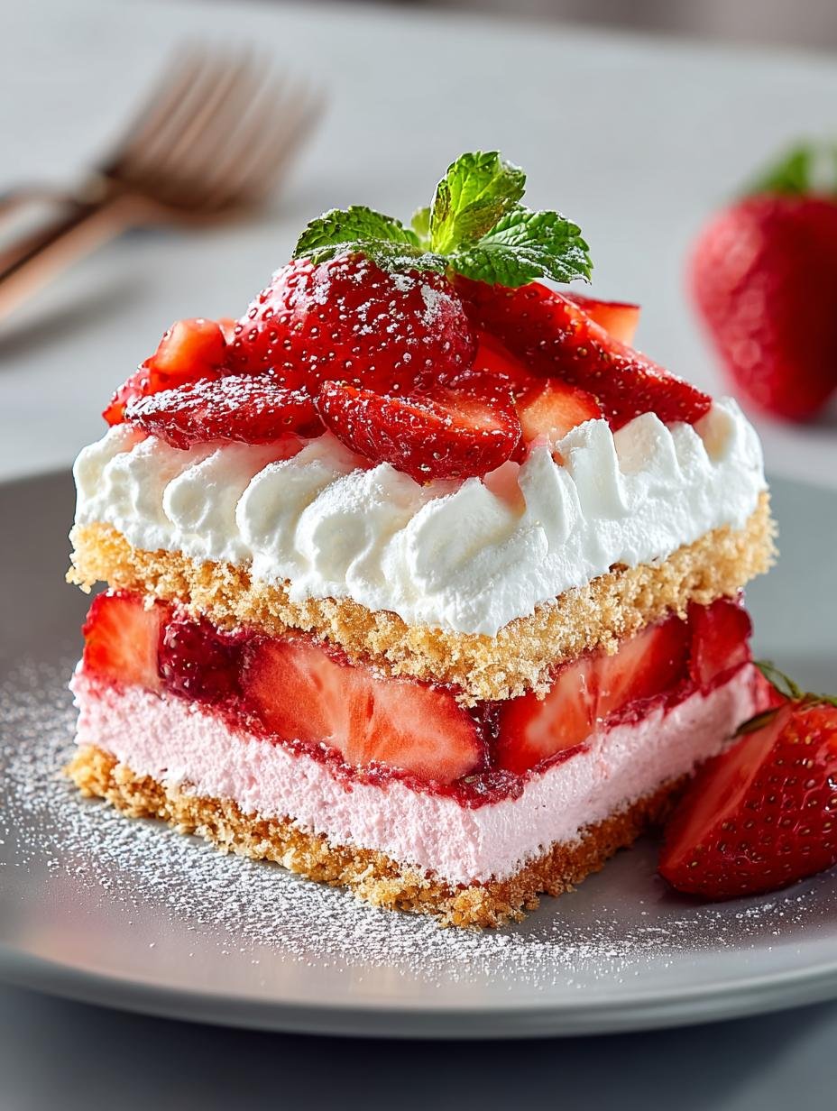 Irresistible Strawberry Shortcake Ice