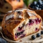Lemon Blueberry Sourdough Bread
