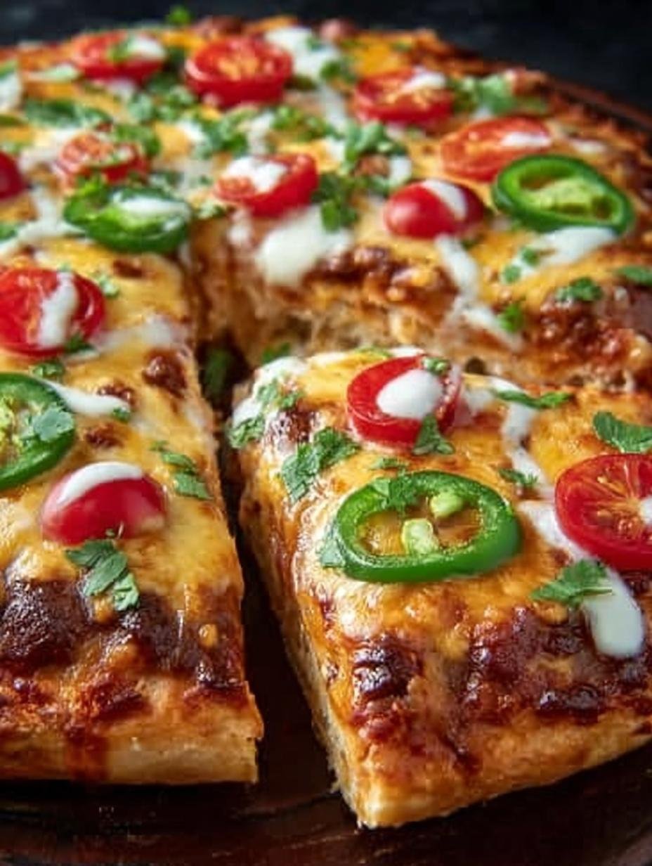 Easy Mexican Pizza Recipe That Will Delight You - Mexican Pizza - additional detail