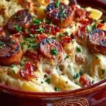 One Pan Cheesy Smoked