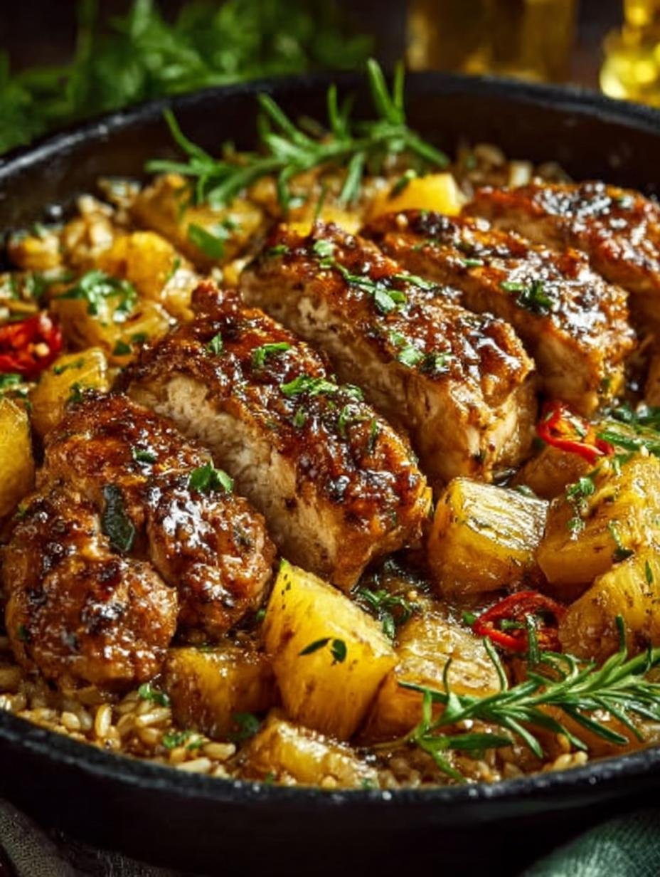 One Pan Pineapple Chicken: A Tropical Delight in 45 Minutes - One Pan Pineapple Chicken - additional detail