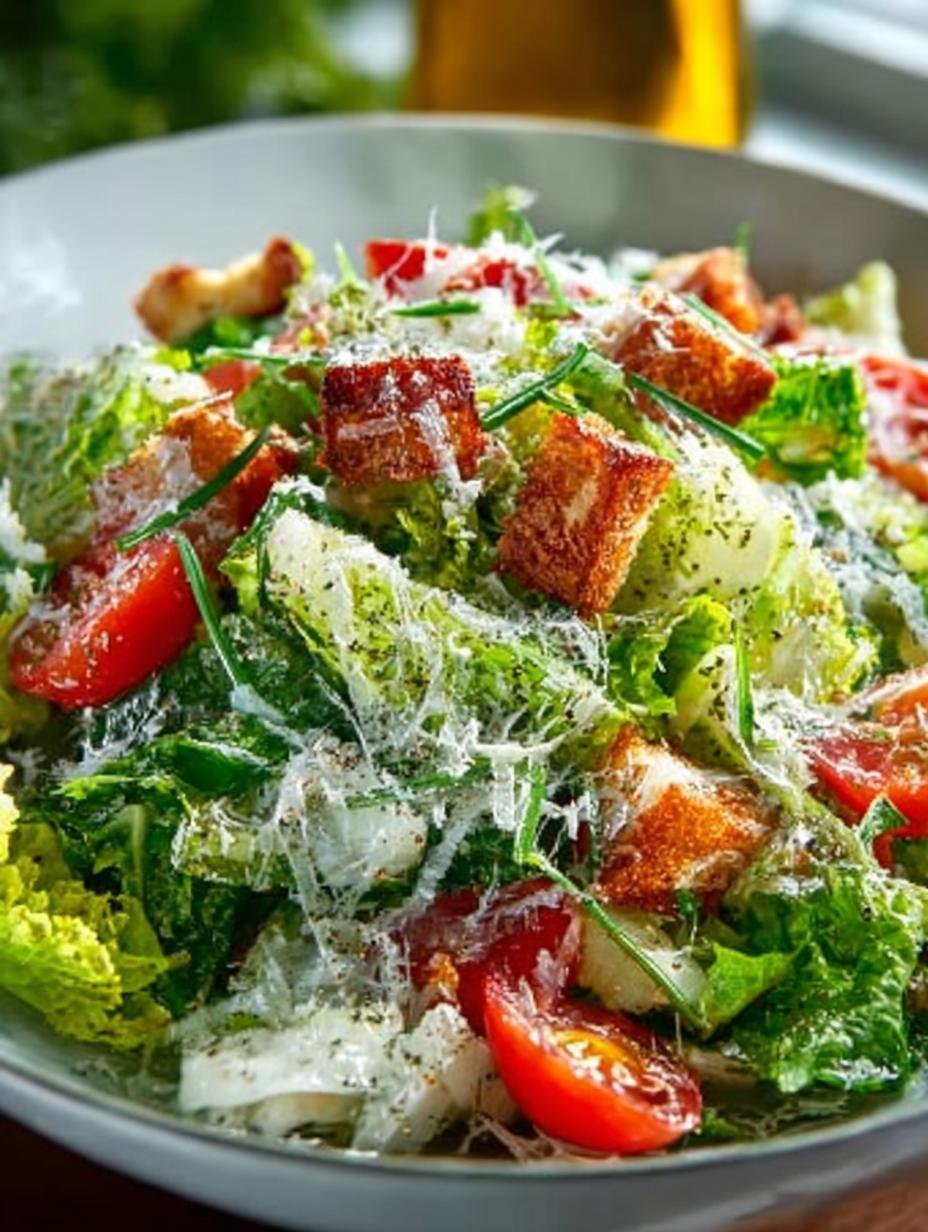 Parmesan Chopped Salad Incredible