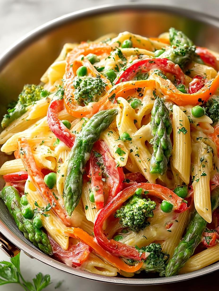 Pasta Primavera Fresh Flavorful