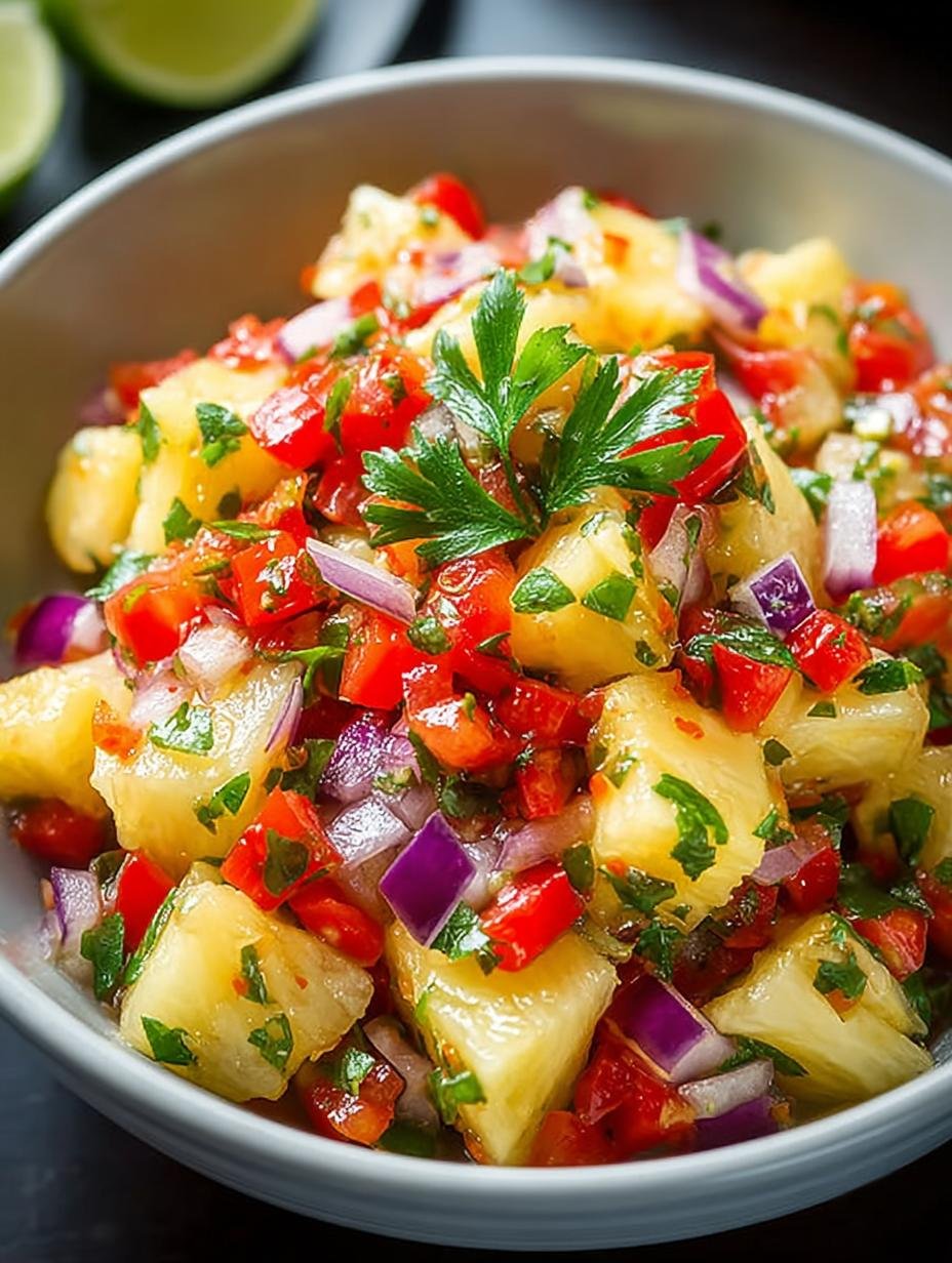 Pineapple Salsa Irresistible Tropical Delight for Summer