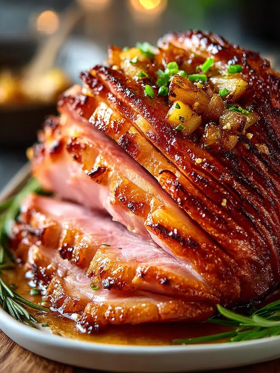 Pineapple Spiral Ham Irresistibly Delicious for Gatherings - Pineapple Spiral Ham Irresistibly - additional detail