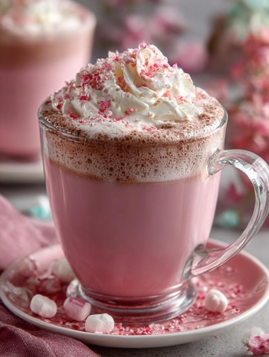 Indulge in 7 Amazing Pink Hot Chocolate Recipes - Pink Hot Chocolate - main visual representation