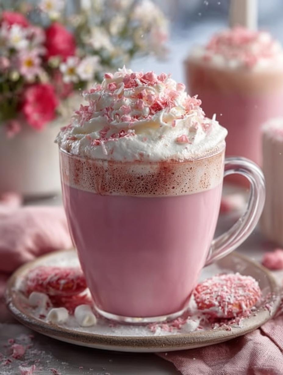Indulge in 7 Amazing Pink Hot Chocolate Recipes - Pink Hot Chocolate - additional detail