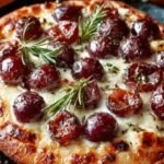 Roasted Red Grape Pizza