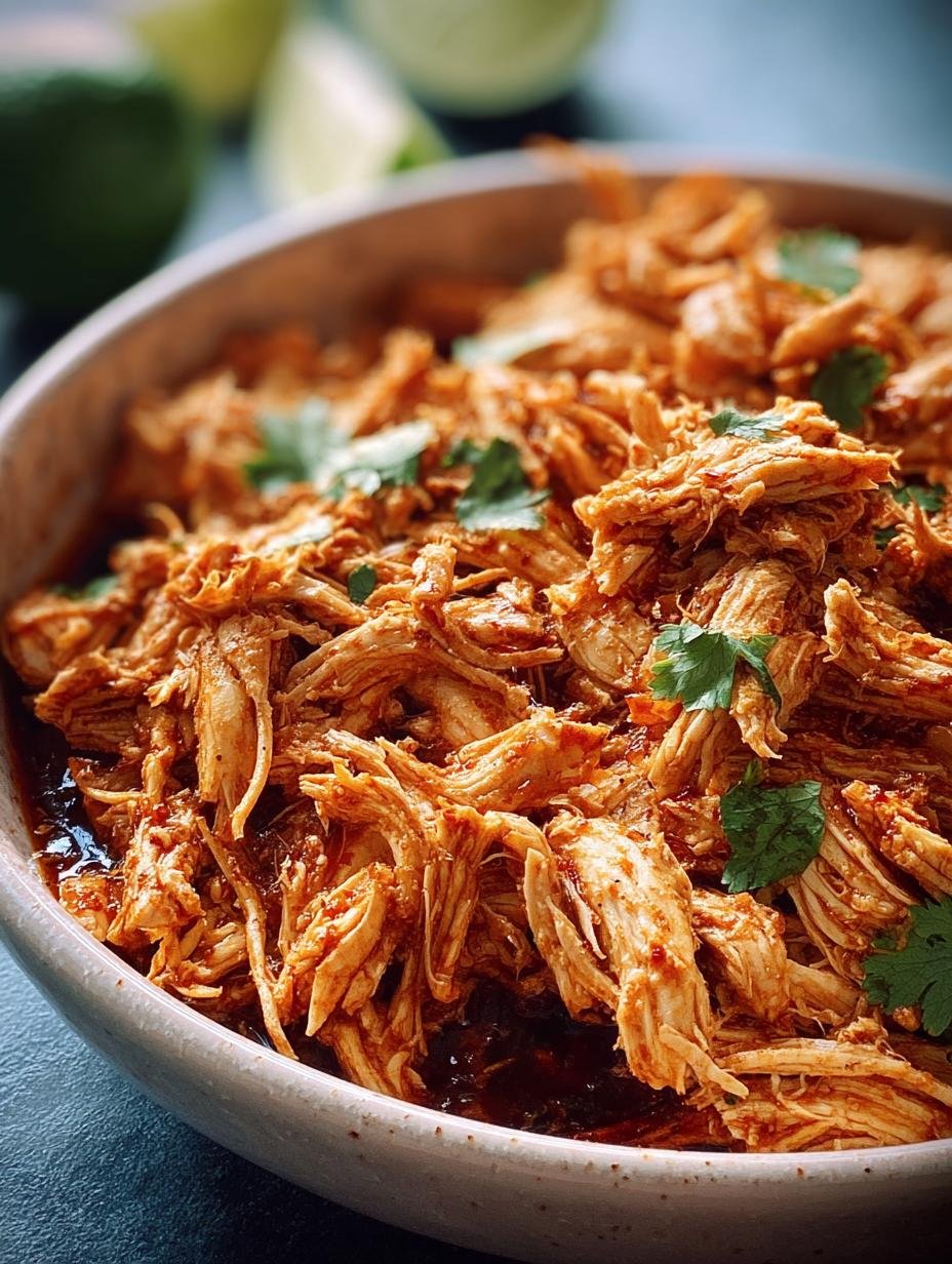 Shredded Mexican Chicken Flavorful