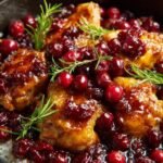 Skillet Cranberry Orange Chicken