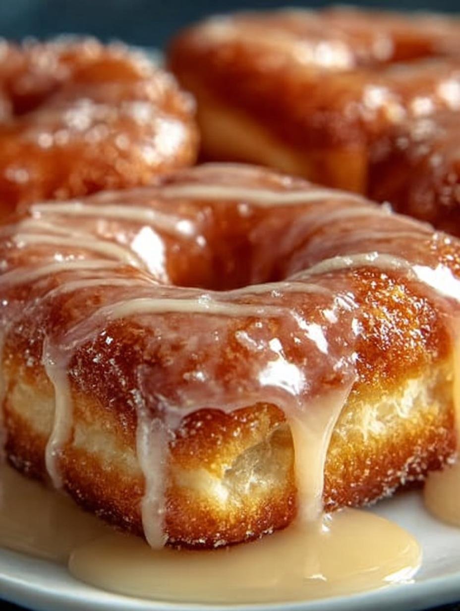 Soft Baked Maple Donut