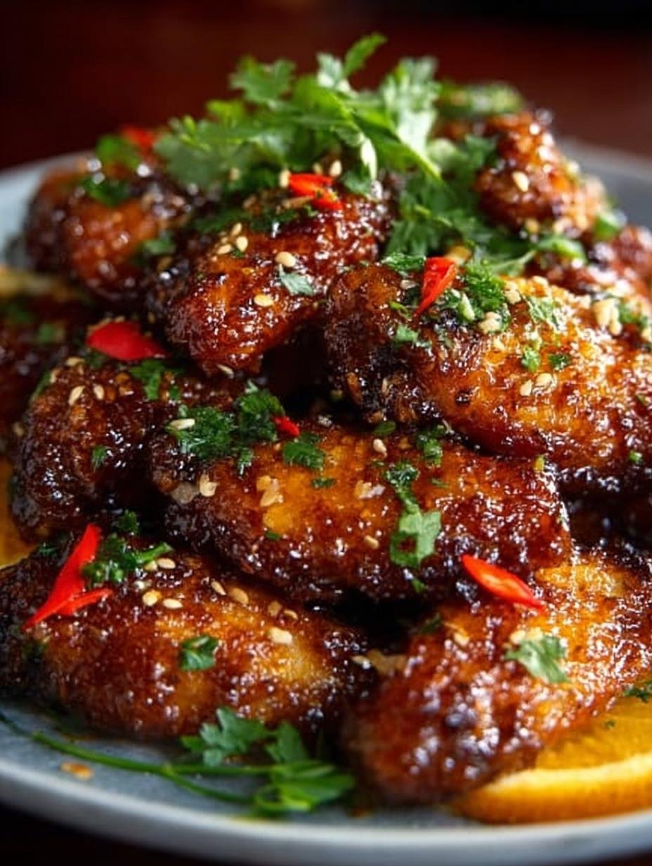 Sticky Orange Chicken Wings: 10 Finger-Licking Secrets - Sticky Orange Chicken Wings - main visual representation