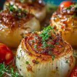 Stuffed Onions Baked Tomato