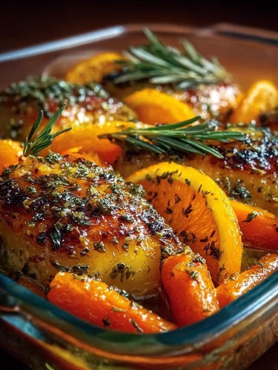 Sweet Savory Roasted Orange Chicken Thighs Recipe - Sweet Savory Roasted Orange - additional detail