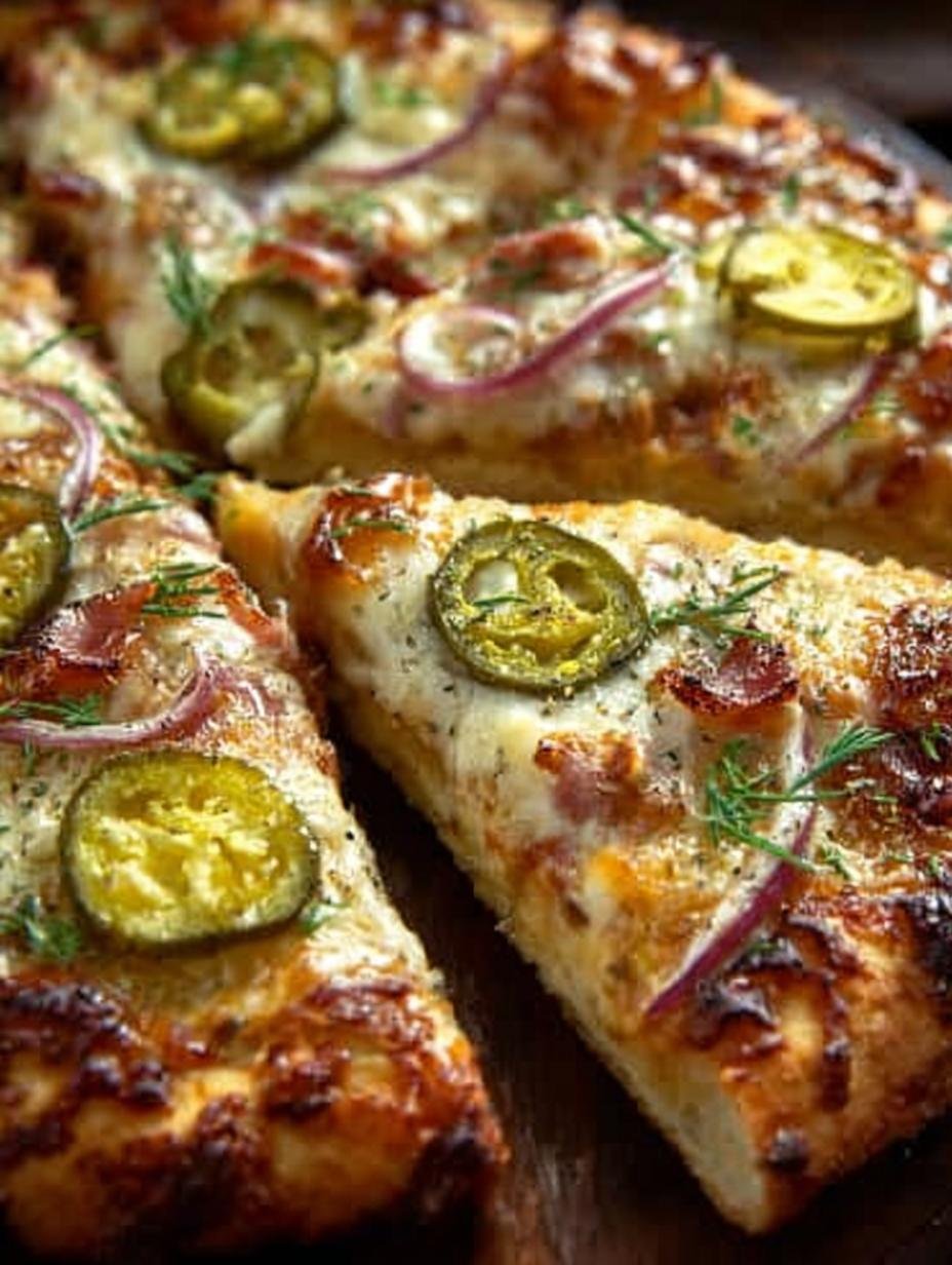 Tangy Pickle Pizza Try