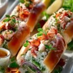 Valentine Lobster Salad Rolls