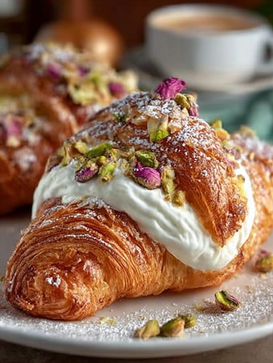 Valentine Rose Pistachio Croissant: 7 Irresistible Steps - Valentine Rose Pistachio Croissant - main visual representation