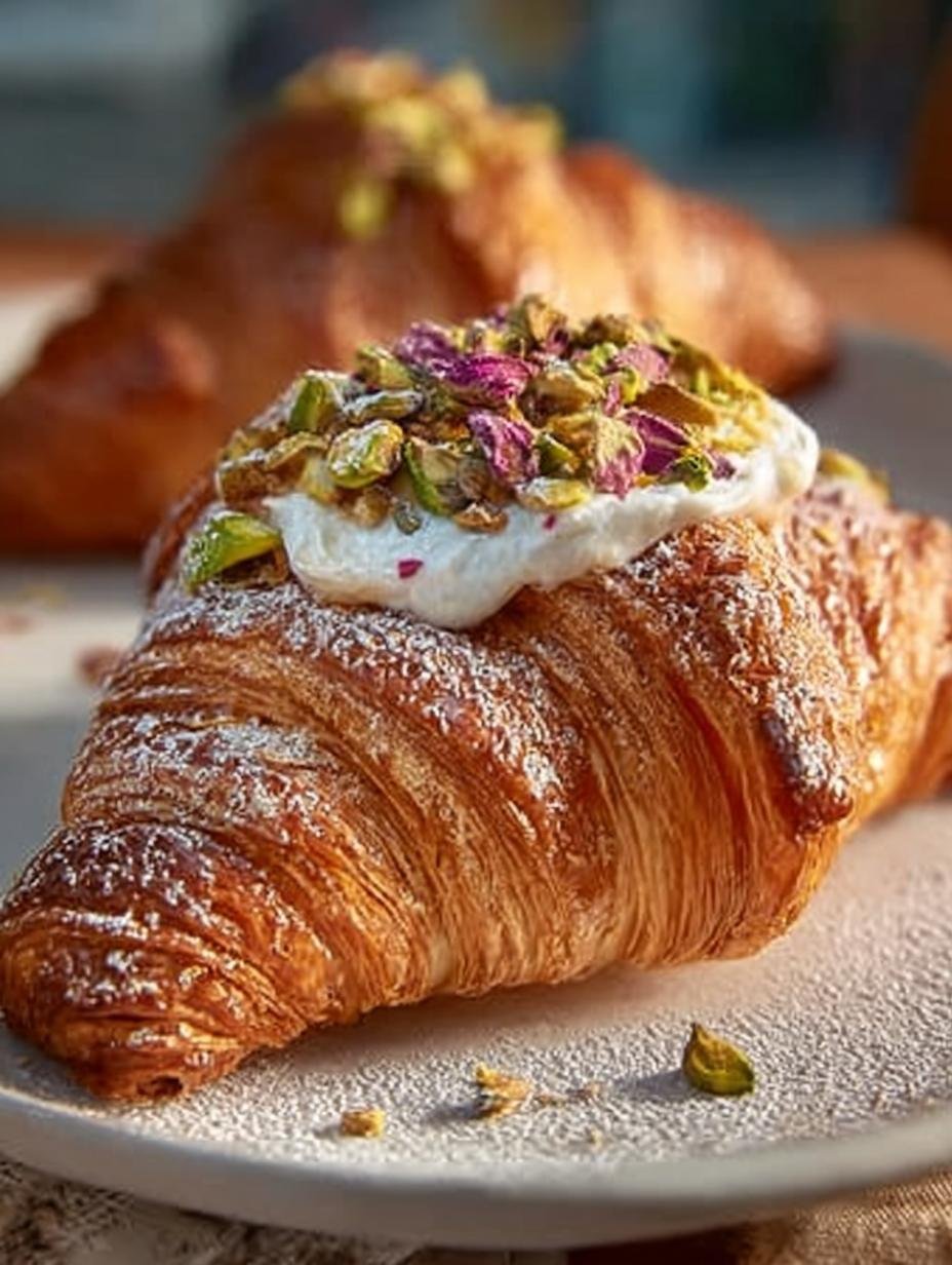 Valentine Rose Pistachio Croissant: 7 Irresistible Steps - Valentine Rose Pistachio Croissant - additional detail