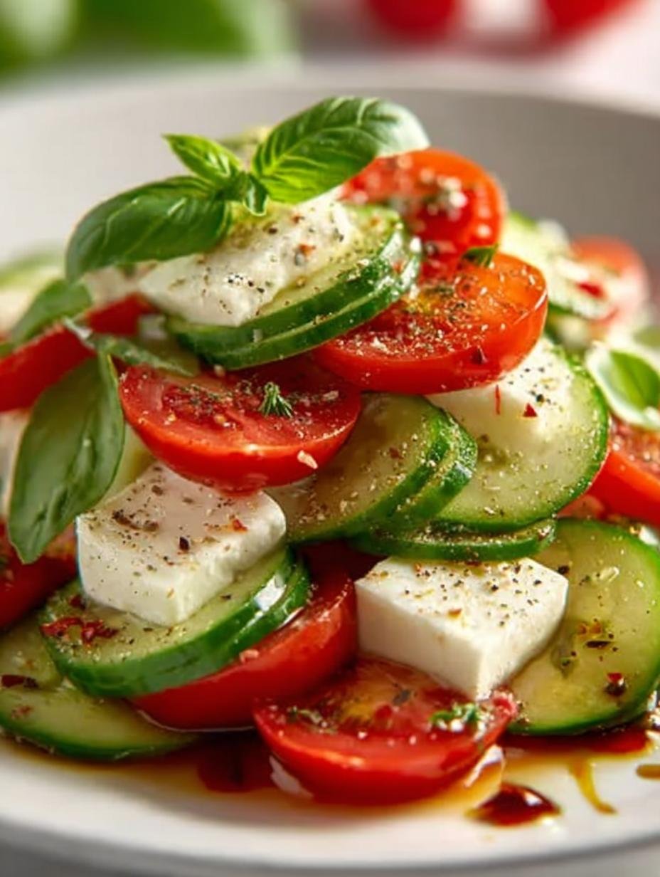 Vfresh Cucumber Caprese Salad: 7 Amazing Benefits
